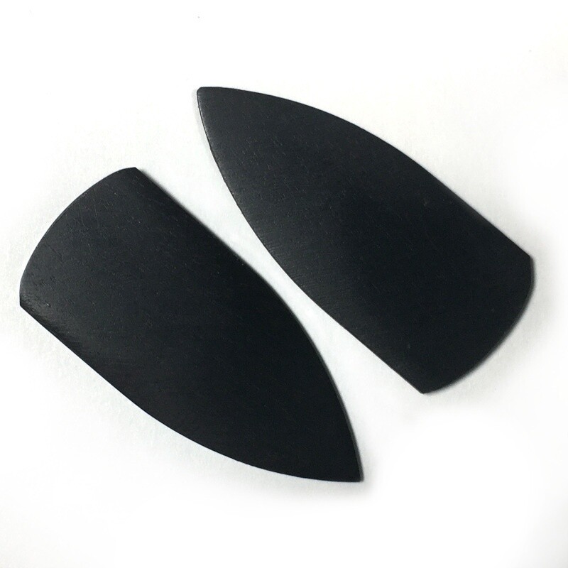 ebony convex bassoon plaque