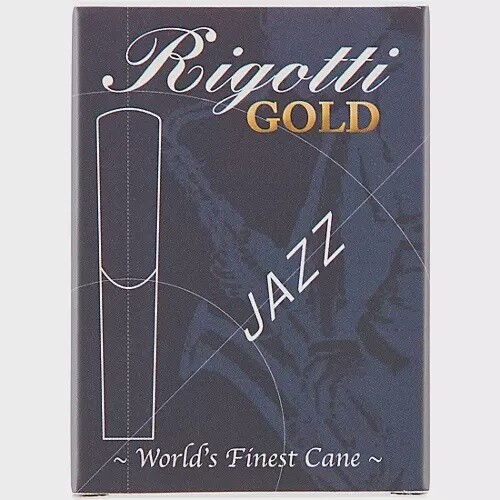 Rigotti Blue Jazz Soprano Saxophone Reeds, Finish: soprano 2.5