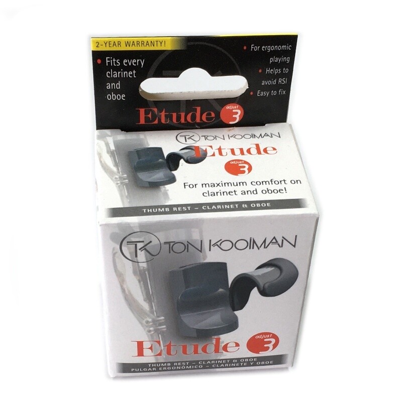 Ton Kooiman Etude 3 thumb rest