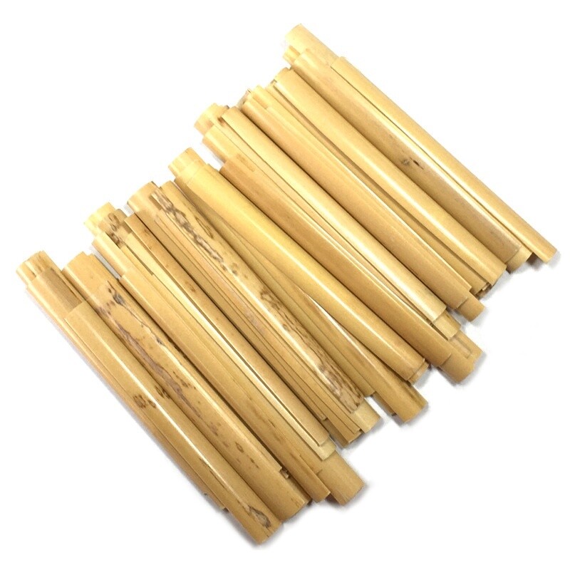 House Processed Oboe Cane - Gouged, Finish: Gouged, Brand and Size: Medir 10mm