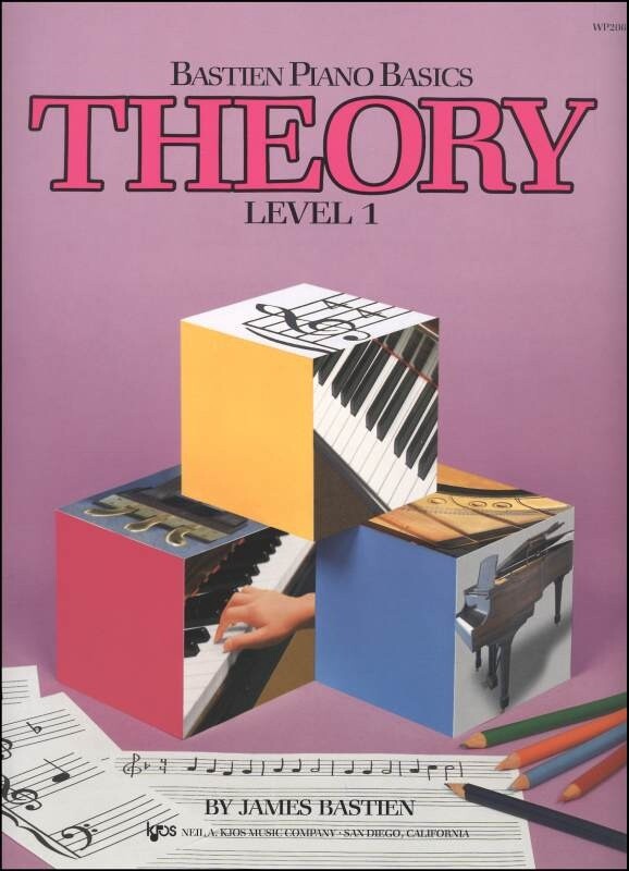Bastien Piano Basics Level 1 Theory Book