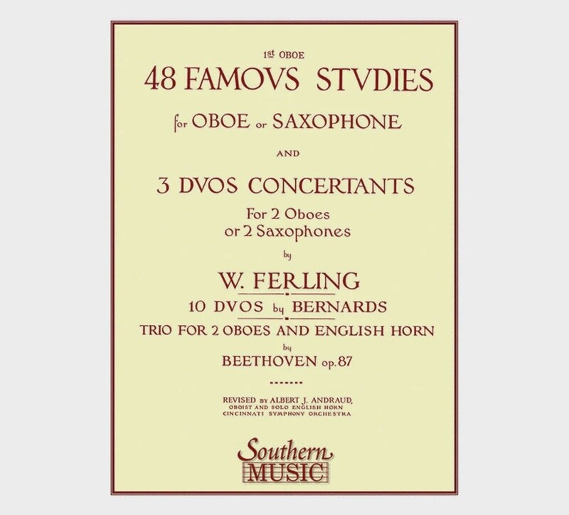 Ferling 48 Famous Studies for Oboe or Saxophone
