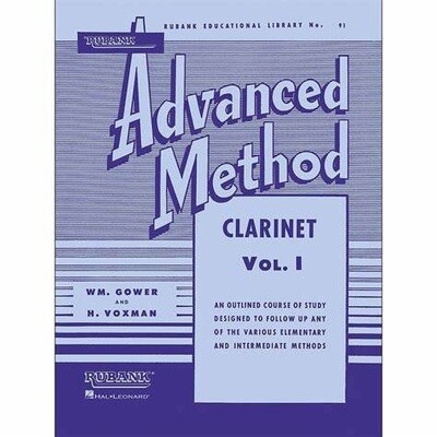 Rubank Advanced Method - Clarinet Vol. I