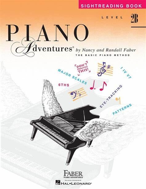 Faber Piano Adventures Level 2B Sightreading Book