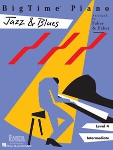 Faber Piano Adventures Big Time Piano Jazz and Blues Level 4