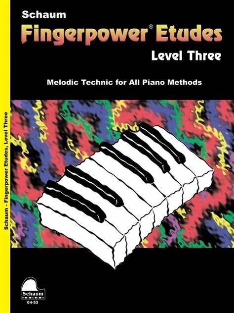 Schaum Fingerpower Etudes Level Three