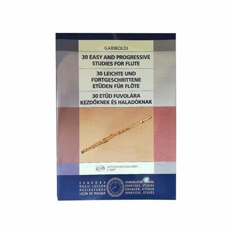 Gariboldi 30 Easy and Progressive Studies for Flute