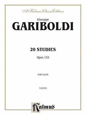 Gariboldi 20 Studies for Flute Op. 132