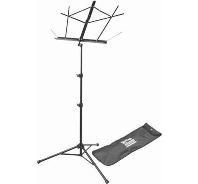 On Stage Sheet Music Stand Black