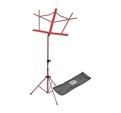 On Stage Sheet Music Stand Red