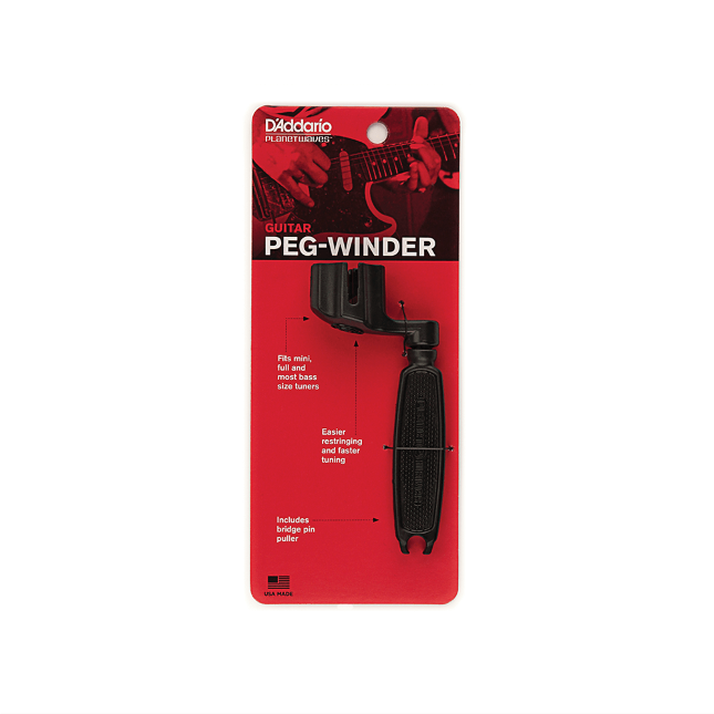 D'Addario Guitar Peg Winder