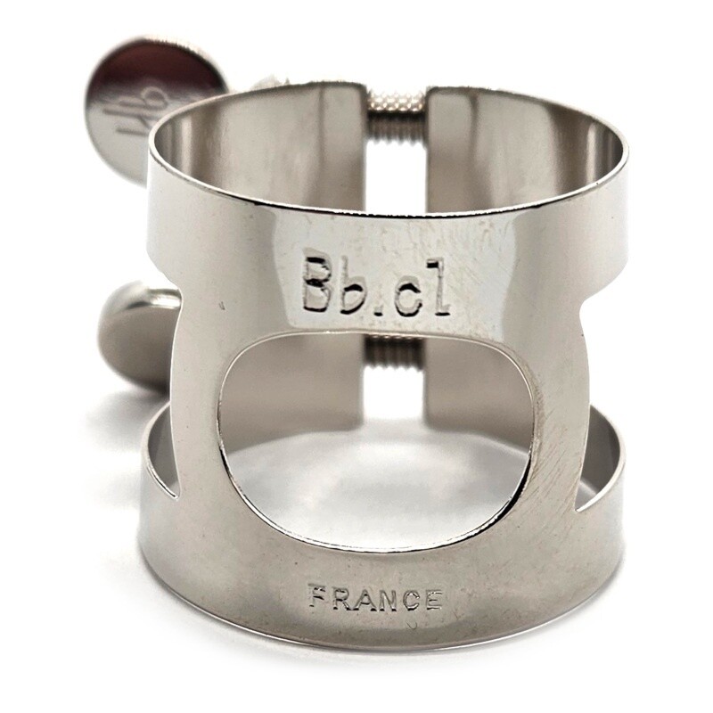 Rigotti Nickel Plated Clarinet Ligature, Size: Bb