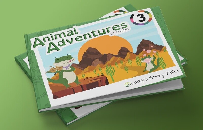 Animal Adventures in Music Level 3 "Lacey's Sticky Violin"