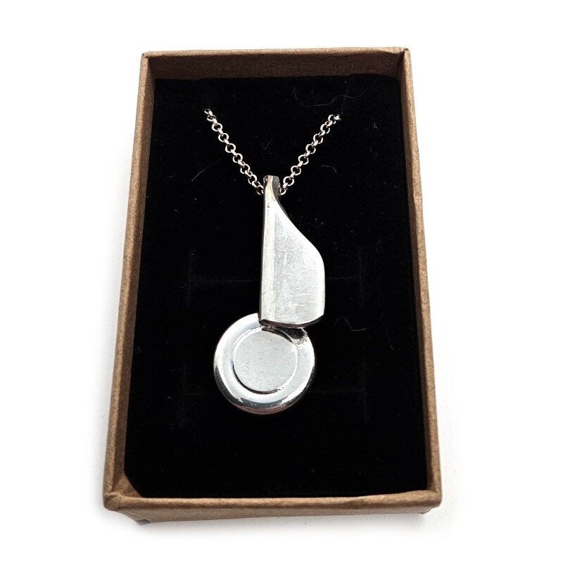 Flute Thumb Key Necklace