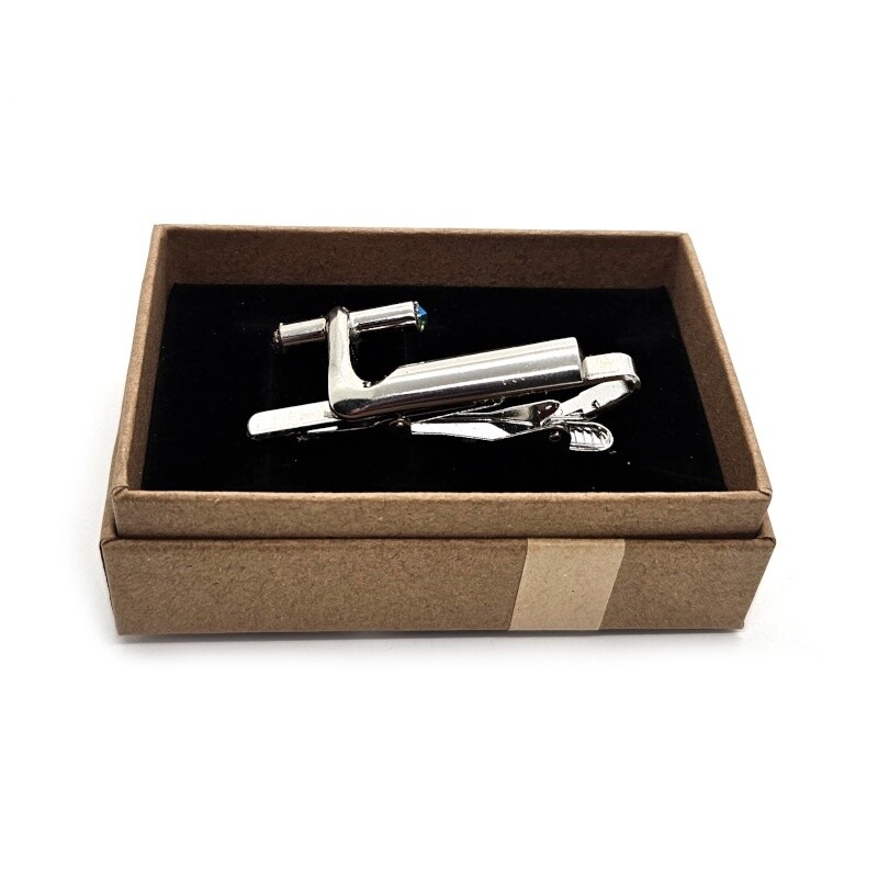 Saxophone Palm Key Tie Pin
