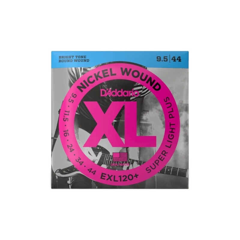 D'Addario XL Nickel Electric Guitar Strings, Gauge: Super Light Plus 9.5-44