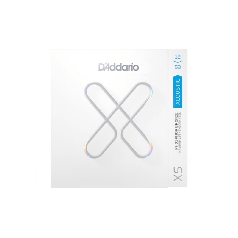 D'Addario XS Phosphor Bronze Coated Acoustic Guitar Strings