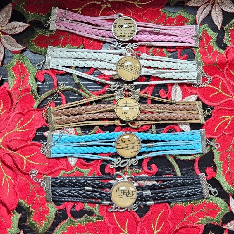 Sheet Music Bracelet - Wrap
