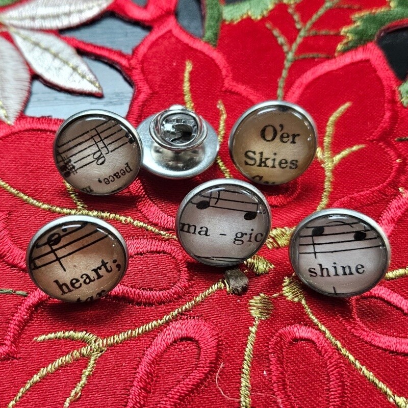 Sheet Music Tack Pins