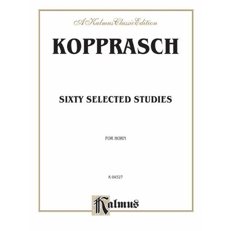 Kopprasch Sixty Selected Studies for Horn