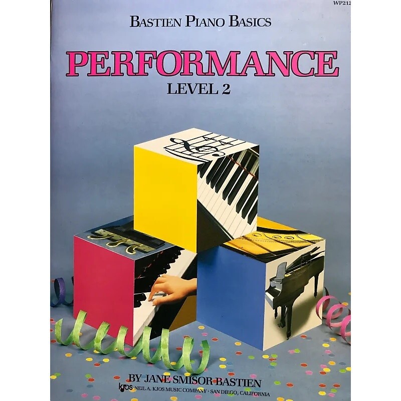 Bastien Piano Basics Level 2 Performance Book