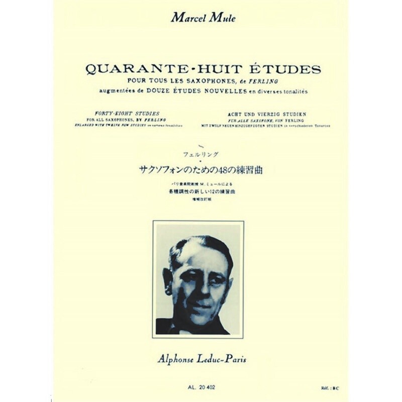 Ferling 48 Studies for Saxophone with 12 Studies by Mule