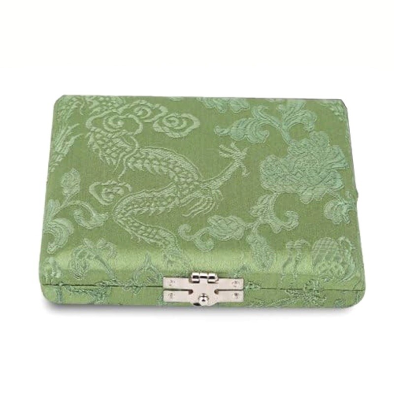 Cloth Case for 6 Oboe Reeds, Color: Green