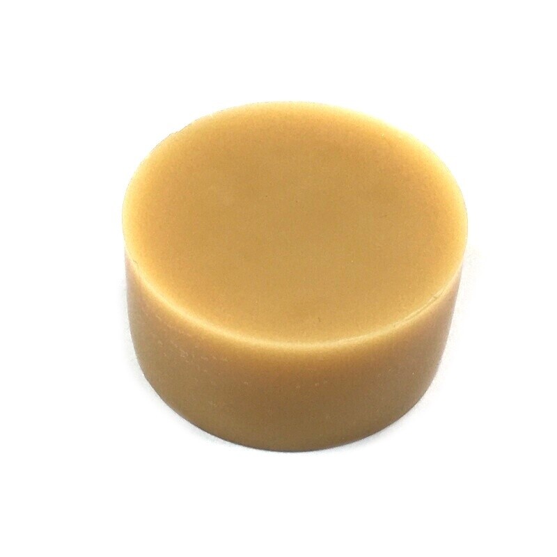 Small Beeswax Cake, Material: White Beeswax