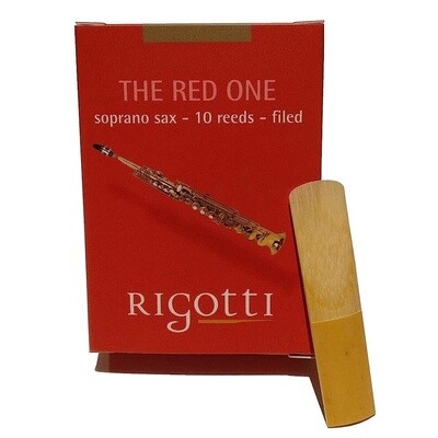 Rigotti Red Classical Soprano Saxophone Reeds