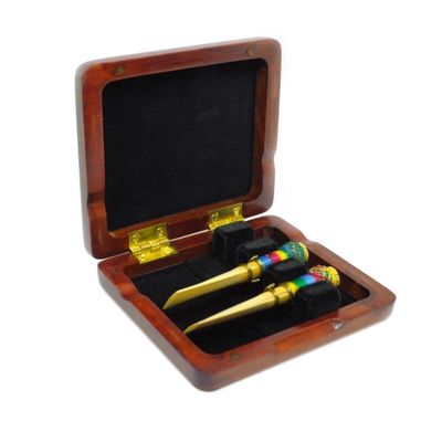 Rigotti Wooden Case for 3 Bassoon Reeds