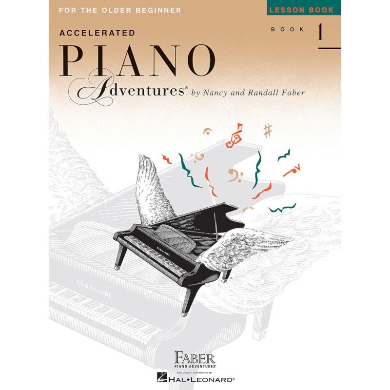 Faber Accelerated Piano Adventures Level 1 Lesson Book
