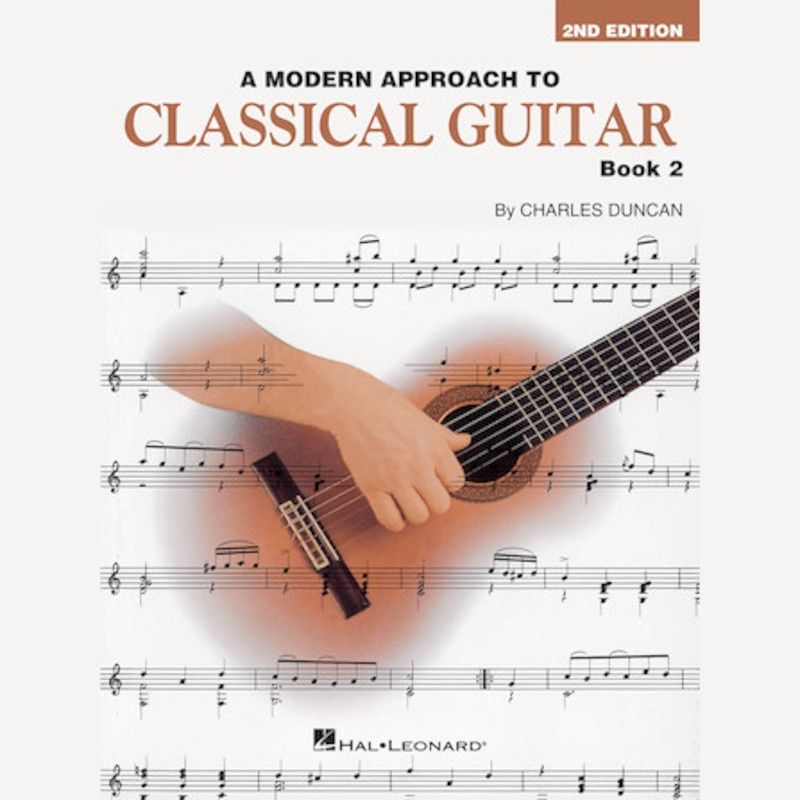 Front Cover of A Modern Approach to Classical Guitar Book 2
