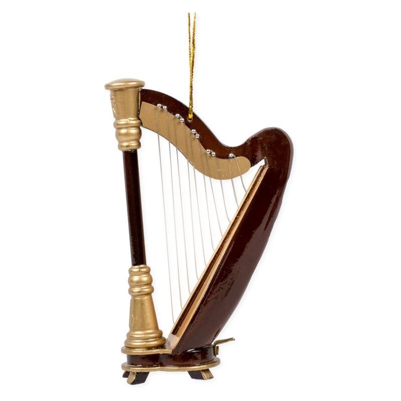 Broadway Gifts Harp Ornament