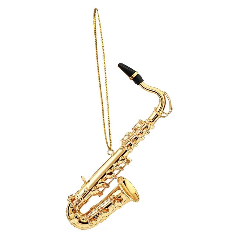 Broadway Gifts Gold Tenor Saxophone Ornament