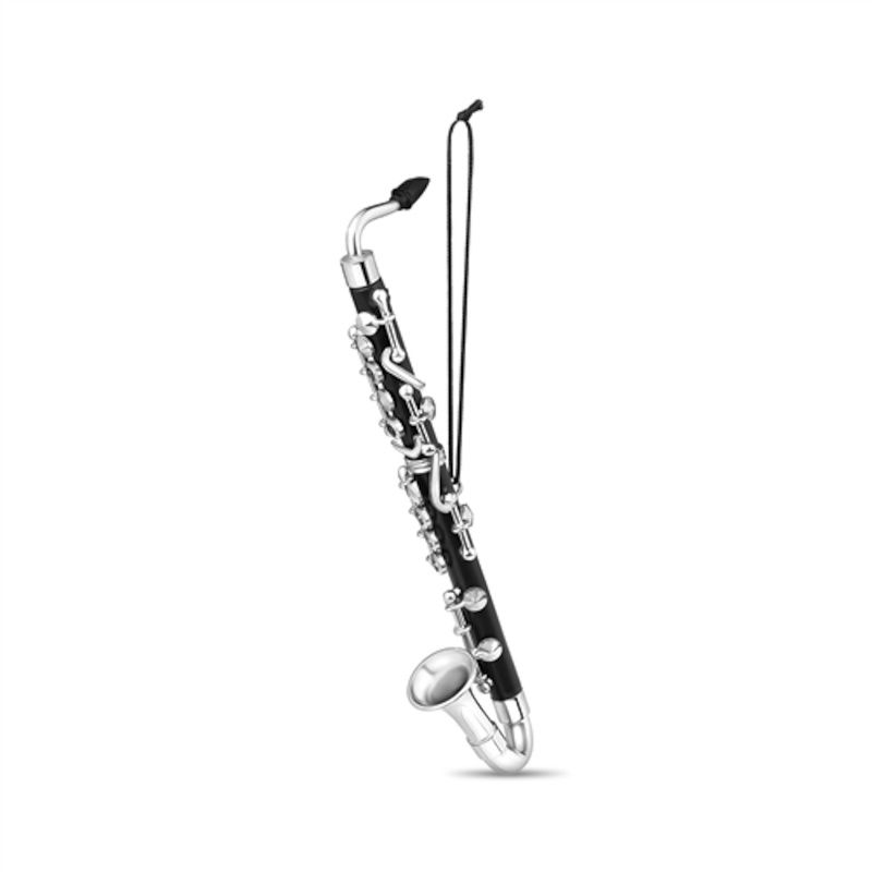 Broadway Gifts Bass Clarinet Ornament