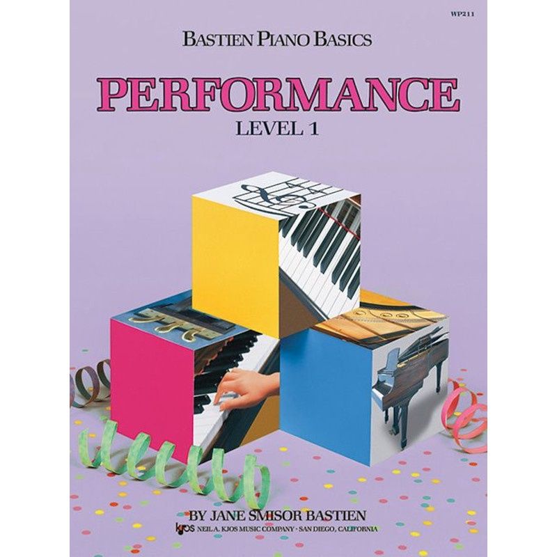 Bastien Piano Basics Level 1 Performance Book Bastien Piano Basics Level 1 Performance Book