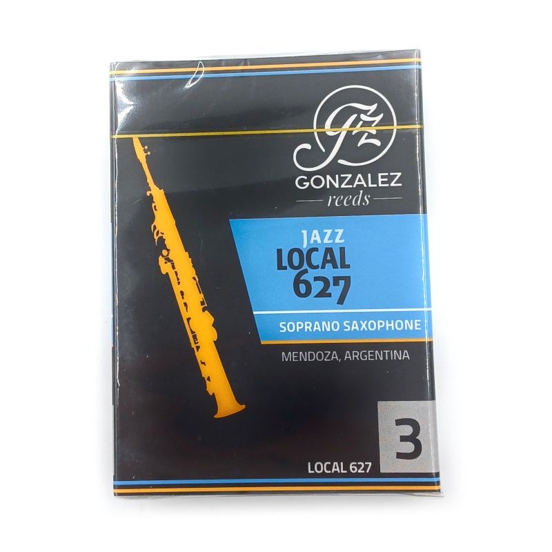 Gonzalez Jazz Local 627 Soprano Saxophone Reeds, Finish: 2.5