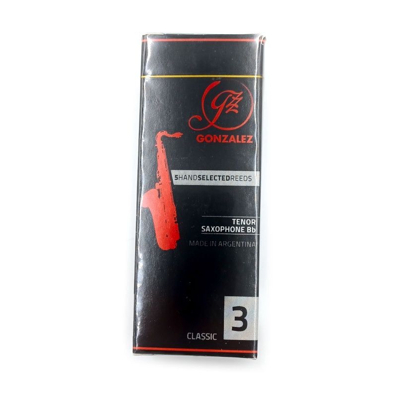 Gonzalez Classic Tenor Saxophone Reeds Gonzalez Classic Tenor Saxophone Reeds, Finish: 2.5
