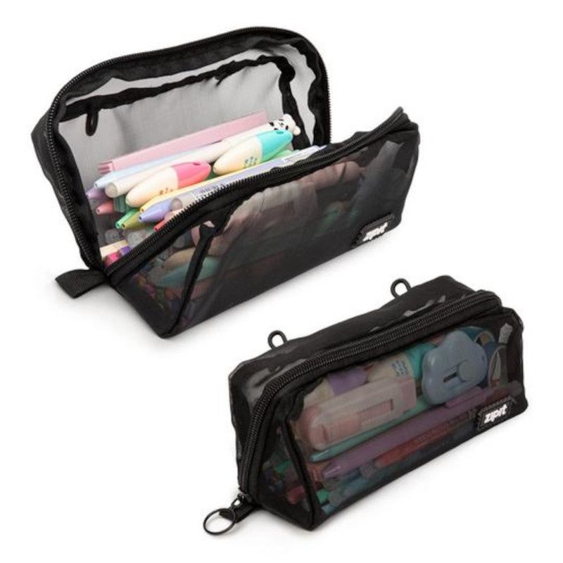Zipit mesh pouch, Color: Black