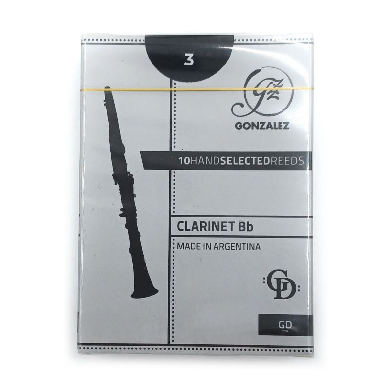 Gonzalez GD Clarinet Reeds Gonzalez GD Clarinet Reeds, Finish: 2.75