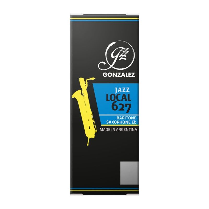 Gonzalez Jazz Local 627 Baritone Saxophone Reeds Gonzalez Jazz Local 627 Baritone Saxophone Reeds, Finish: 2.5