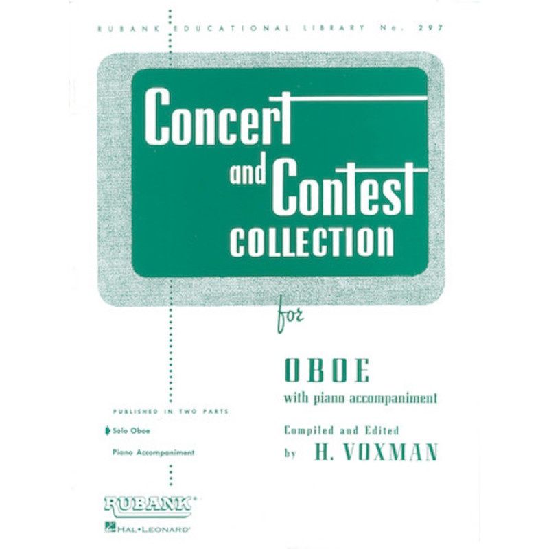 Concert and Contest Collection for Oboe - Sold as Set