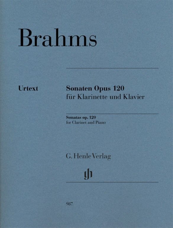 Brahms Sonata Op. 120 for Clarinet and Piano