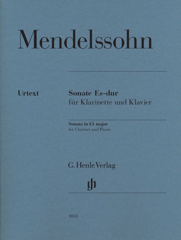 Mendelssohn Sonata in Eb major for Clarinet and Piano