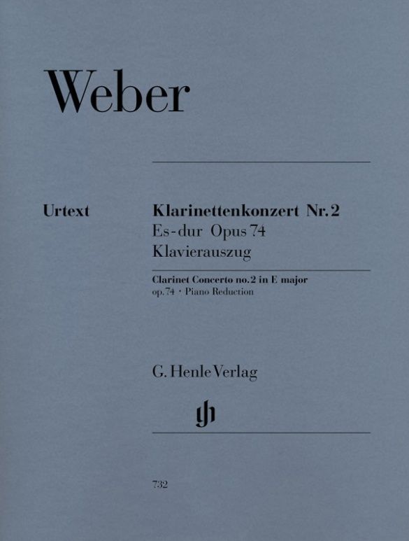 Weber Clarinet Concerto No. 2 in Eb major, op. 74