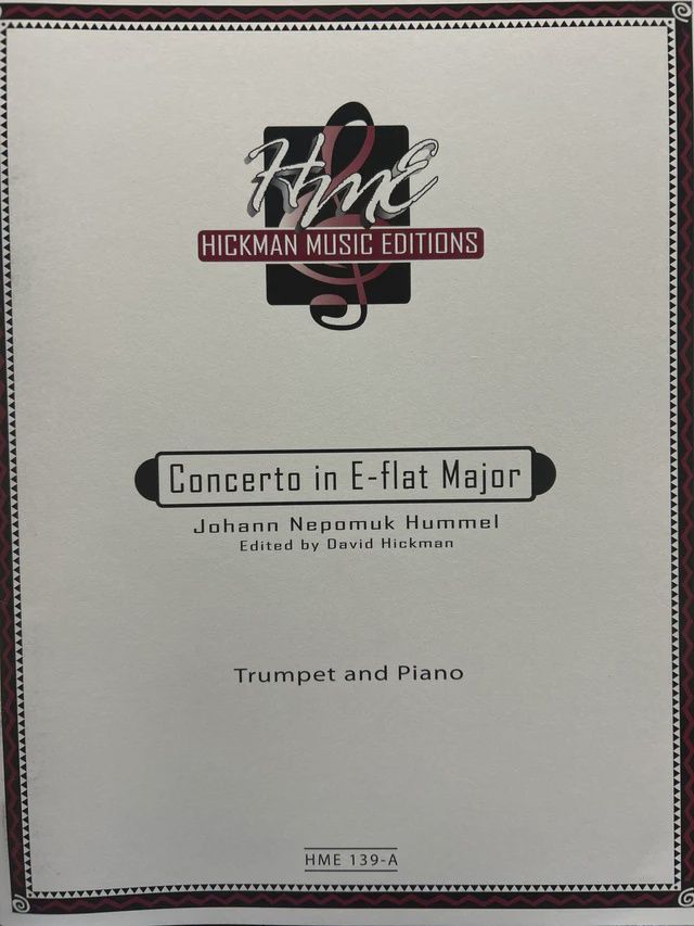 Concerto in Eb Major; Johann Nepomuk Hummel