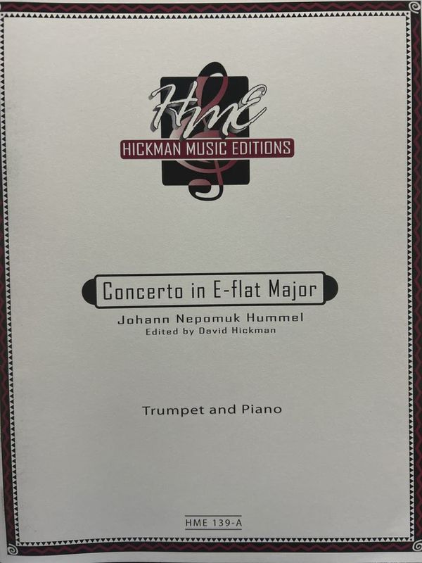 Concerto in Eb Major; Johann Nepomuk Hummel