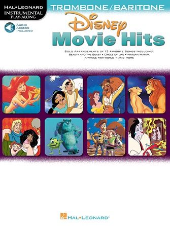 Disney Movie Hits--Trombone/Baritone BC