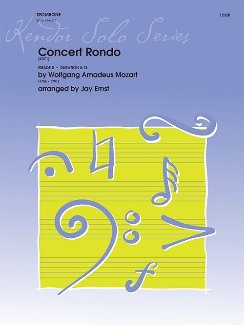 Concert Rondo (K371) for Trombone and Piano