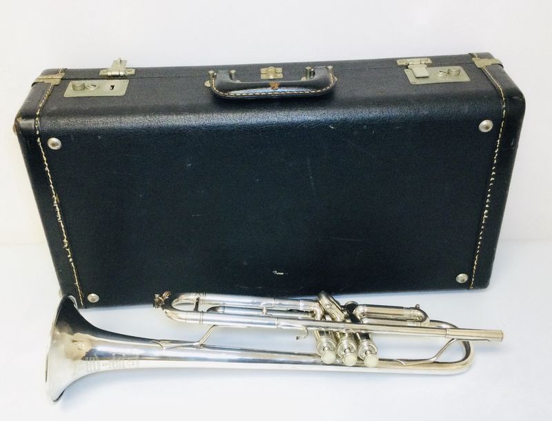 Besson Brevete Trumpet—Silver Plated *used*